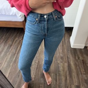 Levi’s wedgie straight jeans